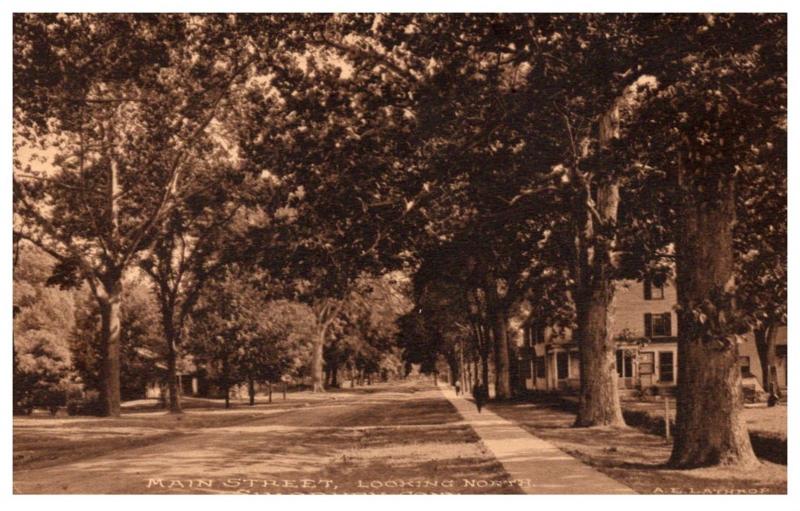 Connecticut  Simsbury , Main Street looking North