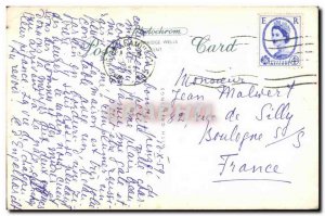 Old Postcard The Castle from the River Warwick