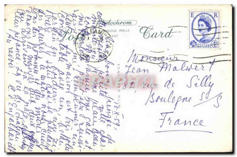 Old Postcard The Castle from the River Warwick