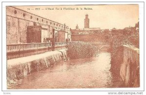 Fez , Morocco , 00-10s ; L'Oued Fez a l'Interieur de la Makina