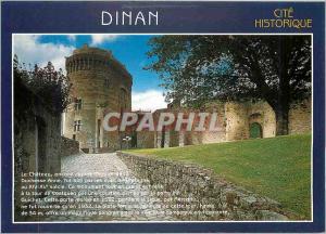 Modern Postcard Dinan Cotes d'Armor Le Chateau