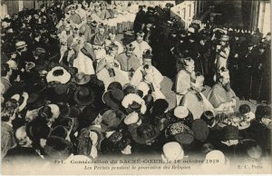 CPA PARIS 18e - Consécration du Sacré-Coeur, le 16 octobre 1919 (143501)