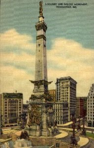 Soldiers' and Sailors' Monument - Indianapolis , Indiana IN