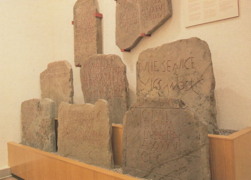 Eight Gravestones Found at Great Bulmore Welsh Postcard