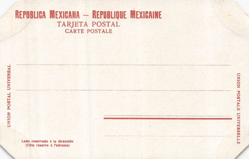 Mexico~Mercardo~1900s POSTCARD