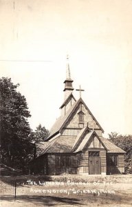 Lutheran Church of the Ascension real photo Spicer,  MN