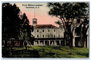 c1910s Porter Military Academy Exterior Charleston South Carolina SC Postcard