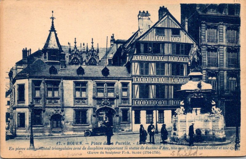France Rouen Place della Pucelle