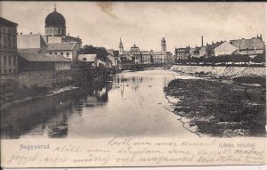 JUDAICA Synagogue, Nagyvarad, Oradea, Grosswardein, 1905 Transylvania, Hungary