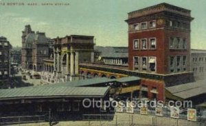 North Station, Boston, Ma, Massachusetts, USA Train Railroad Station Depot Un...