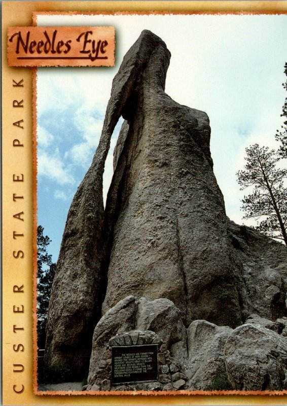 Needles Eye Custer State Park Balck Hills South Dakota Postcard PC508