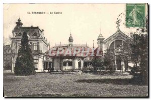 Postcard Besancon Old Casino