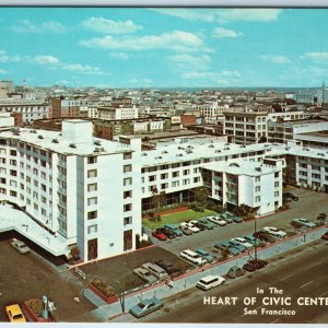c1970s San Francisco, CA Townehouse Market 8th Hotel Center Bart Station PC A235