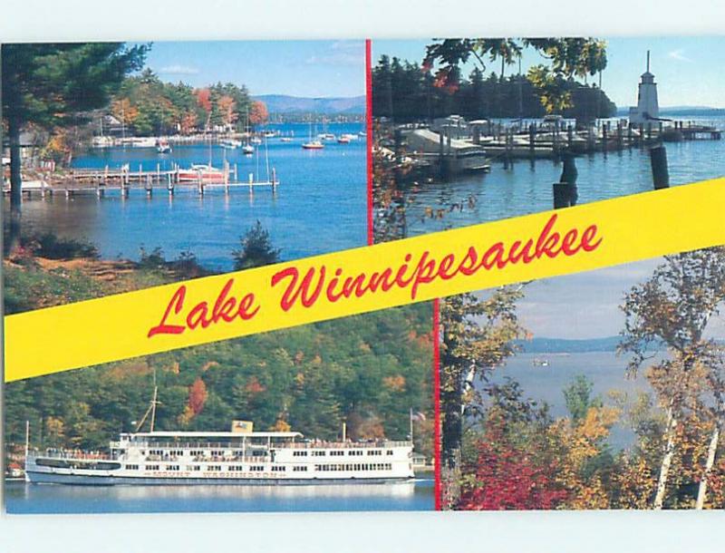 Unused Pre-1980 LAKE WINNIPESAUKEE Laconia - Meredith New Hampshire NH hn3382-14