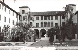 Venice Florida KMI Patio Real Photo Vintage Postcard AA38369