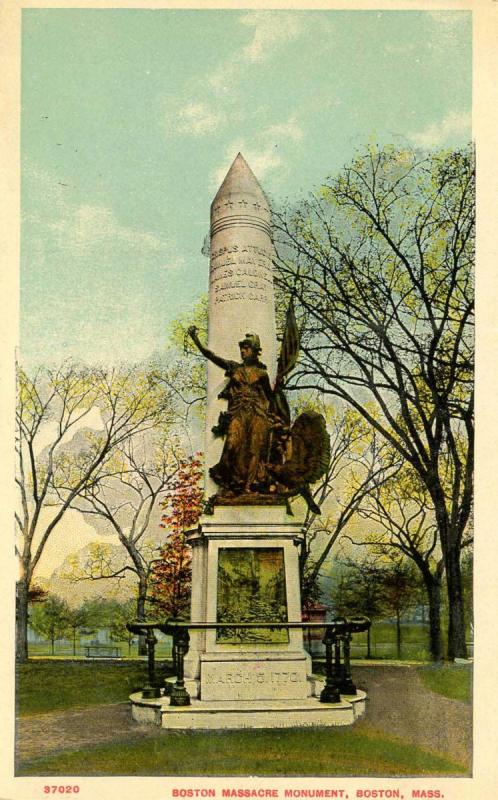 MA - Boston. Boston Massacre Monument