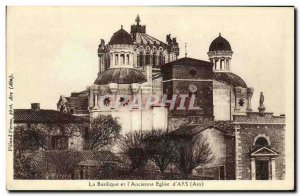 Old Postcard Ars Basilica and the Ancient Church