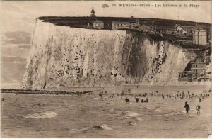 CPA MERS-les-BAINS Les Falaises et la Plage (807254)