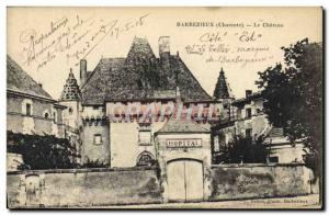 Old Postcard Barbezieux L'Hopital Chateau