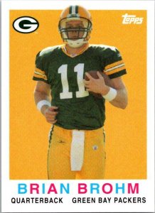 2008 Topps Football Card Brian Brohm Green Bay Packers sk20787