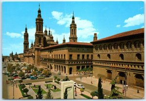 Postcard - Our Lady of El Pilar, Square - Zaragoza, Spain