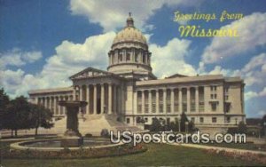 Missouri State Capitol in Jefferson City, Missouri