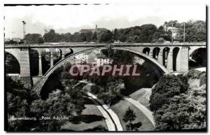 Old Postcard Luxembourg Adolphe Bridge