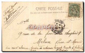 Old Postcard Paris Medici Fountain Luxembourg