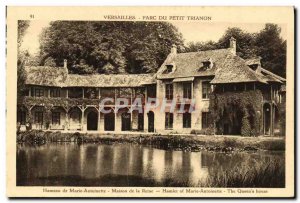 Old Postcard Versailles Park Petit Trianon Hamlet Marie Antoinette Queen's House