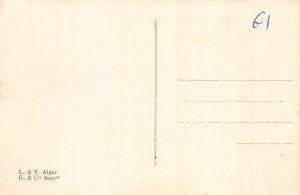 A977 Algeria Algiers Square Laferriere vintage postcard