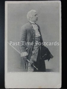 c1903 - Sir Charles Wyndham as DAVID GARRICK - photo by Barruad - Undivided Back