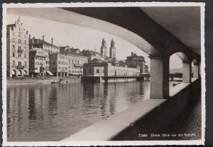 Switzerland Postcard - Zurich - Blick Von Der Schipfe   B2244