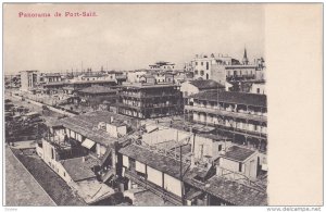 PORT-SAID, Egypt, 1900-1910's; Panorama De Port Said