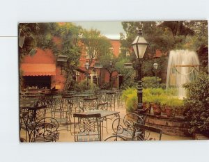 Postcard Pat O'Brien's Courtyard St. Peter Street New Orleans Louisiana USA