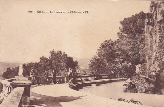 France Nice La Cascade du Chateau