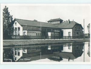 old rppc JEUGHERBERG BUILDING Haarlem - Randstad Netherlands HM1986