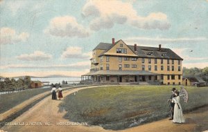 MOOSEHEAD INN Greenville Junction, Maine 1909 RPO Rare Vintage Postcard