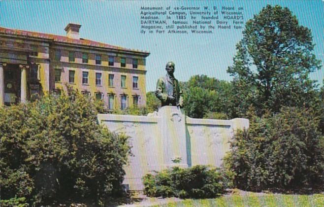 Wisconsin Madison Governor W D Hoard On Agricultural College University Of Wi...