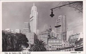 Brazil Sao Paulo Vista do Centro Real Photo