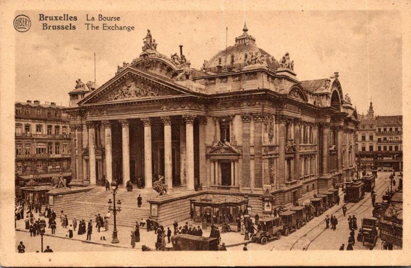 Belgium Brussells La Bourse 1931