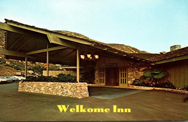 California Escondido Welkome Inn Restaurant Entrance Lawrence Welk's Cou...