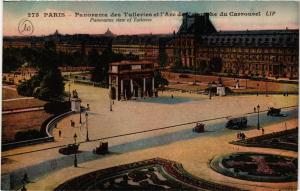 CPA PARIS (1e) - Jardin des Tuleries et l'Arc de Triomphe du Carrousel (218135)