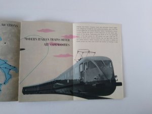 Italy Travel Booklet 1939 Vintage Original It's Always The Season Sailing Boat