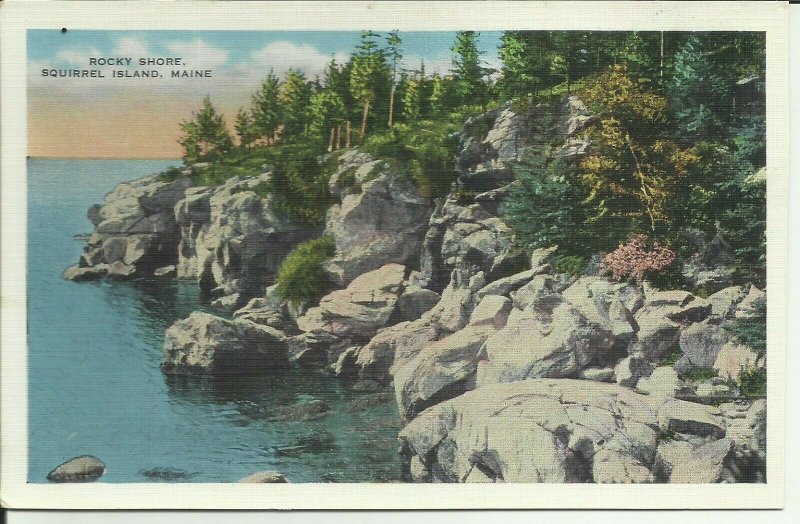 Rocky Shore, Squirrel Island, Maine