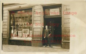 Germany, Altona? RPPC, F.W. Ulrich, Ulrich Neuborg, Storefronts