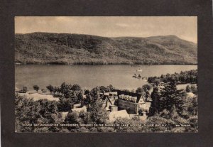 NY Silver Bay Association Lake George New York Vintage Postcard