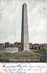 Bunker Hill Monument - Boston, Massachusetts MA