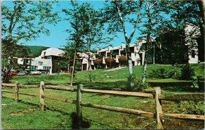 Bolton Valley Resort Bolton VT Vermont 1970s Vintage Postcard H1