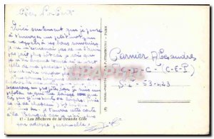 Old Postcard The Rocks of the Grande Cote