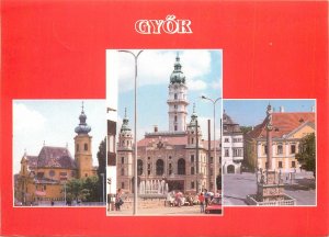 Gyor Hungary Souvenir Postcard